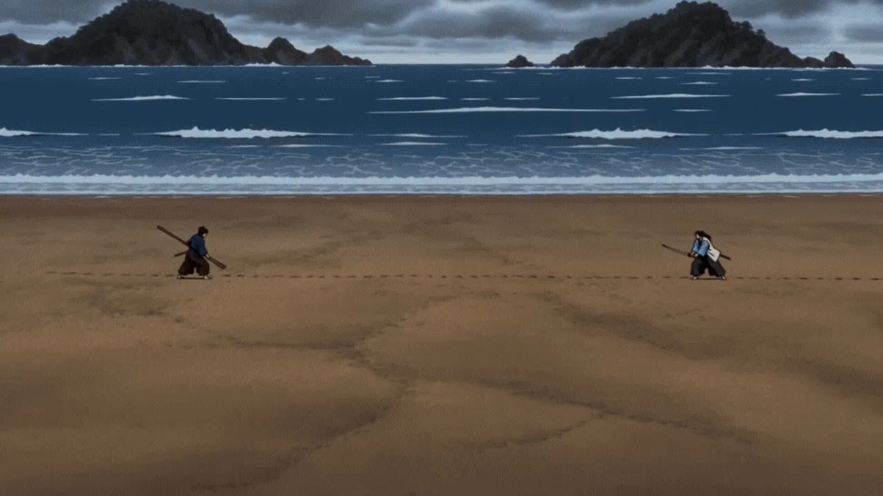 Musashi vs Kojiro, final frame