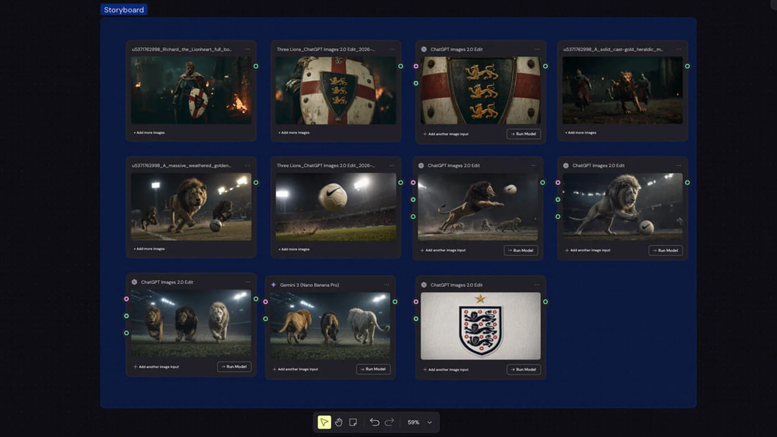 Three Lions