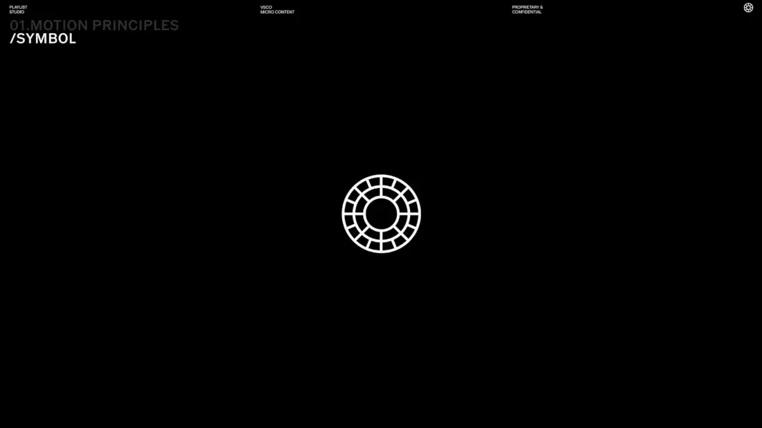 Motion like memory, Symbols